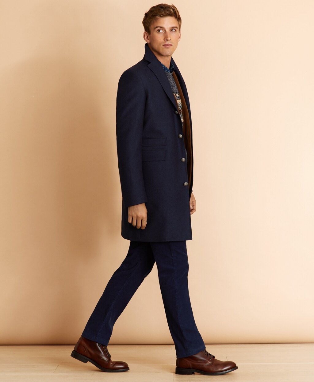 Wool-Blend Topcoat