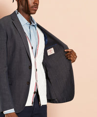 Linen-Blend Twill Sport Coat