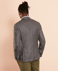 Wool-Blend Basketweave Two-Button Sport Coat