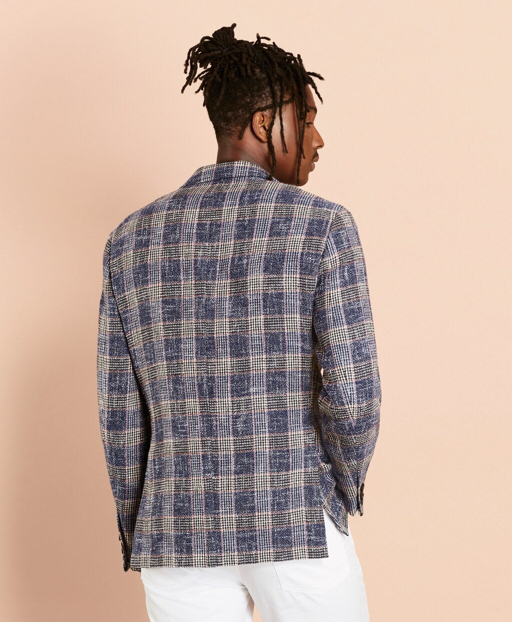 Plaid Dobby Sport Coat