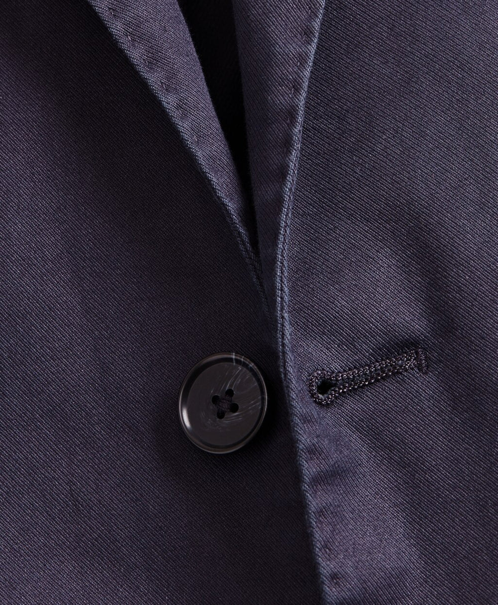 Stretch Cotton Twill Sport Coat