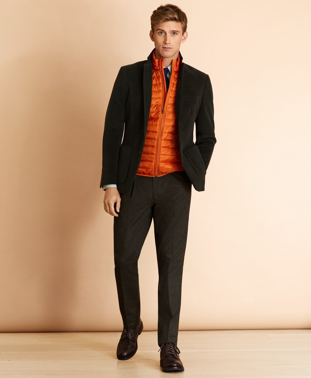 Moleskin Two-Button Sport Coat