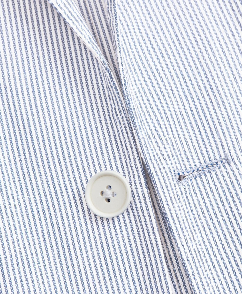 Striped Seersucker Sport Coat