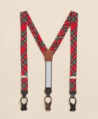 Royal Stewart Tartan Suspenders