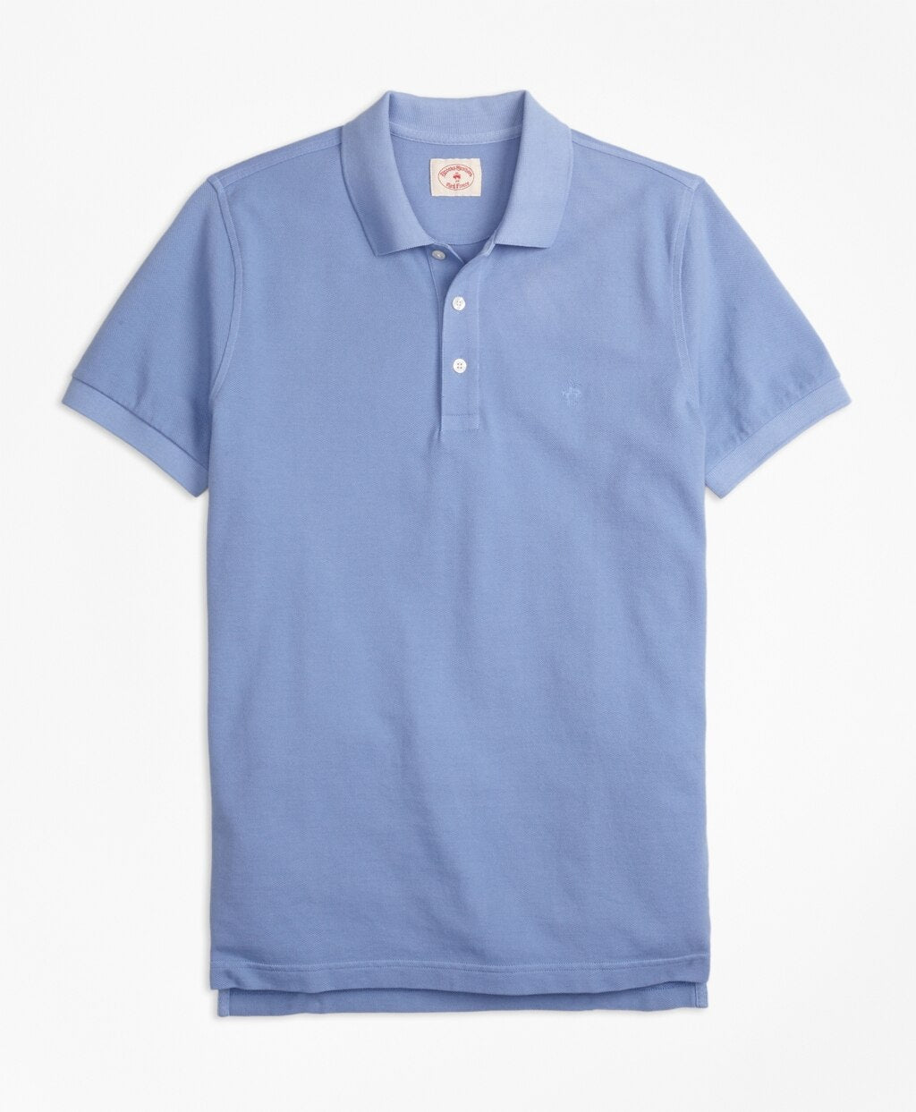 Garment-Dyed Cotton Pique Polo Shirt