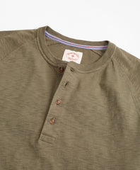 Slub Cotton Jersey Henley