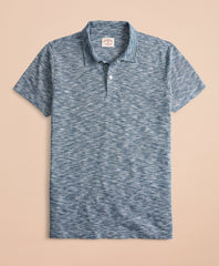 Feeder Stripe Slub Jersey Polo Shirt