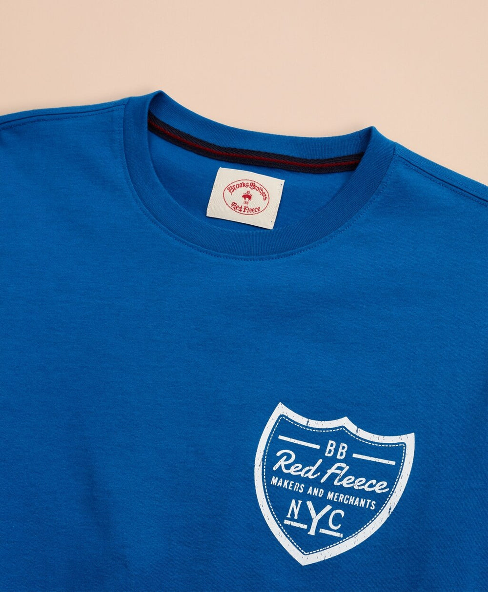 Red Fleece NYC Graphic T-Shirt