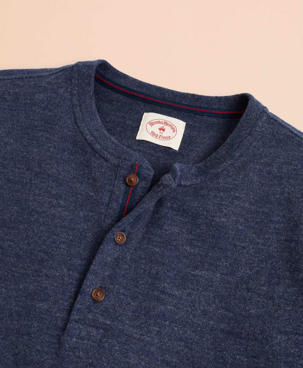 Cotton Jersey Long-Sleeve Henley