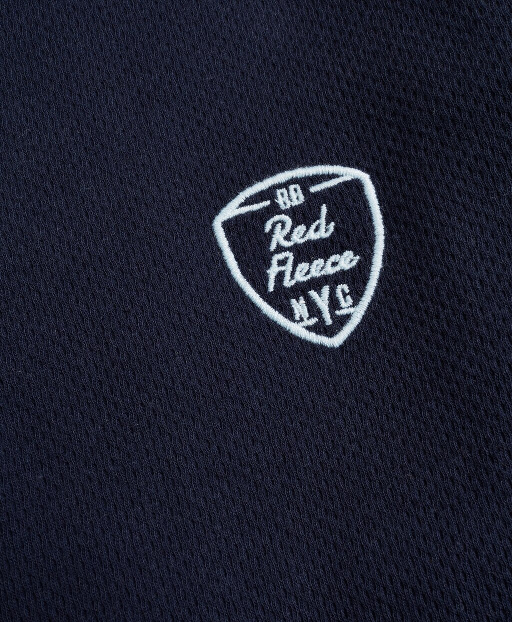 Double-Knit Jacquard Henley