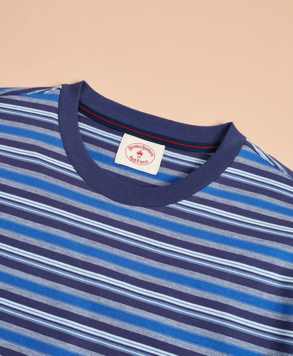 Multi-Stripe Cotton Jersey T-Shirt