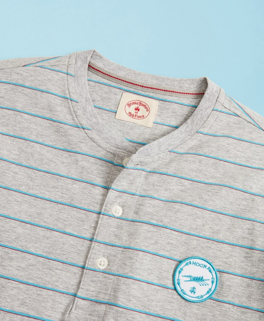 Head Of The Charles® Regatta Striped Jersey Short-Sleeve Henley