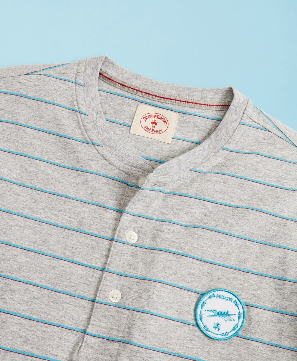 Head Of The Charles® Regatta Striped Jersey Short-Sleeve Henley