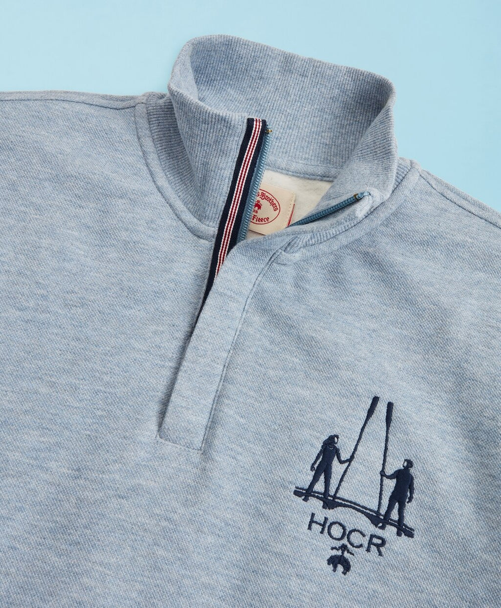 Head Of The Charles® Regatta Pique Half-Zip Fleece Sweatshirt