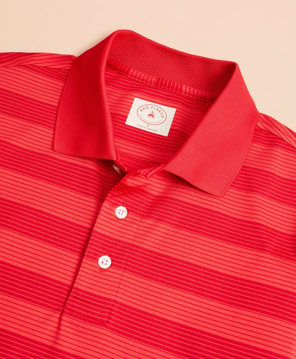 Performance Series Striped Polo Shirt