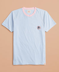 Cotton Octopus Patch T-Shirt