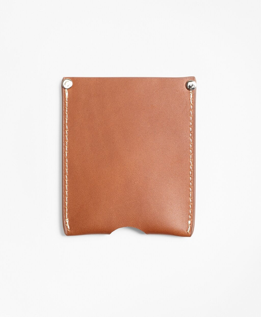 Cognac Leather Card Case