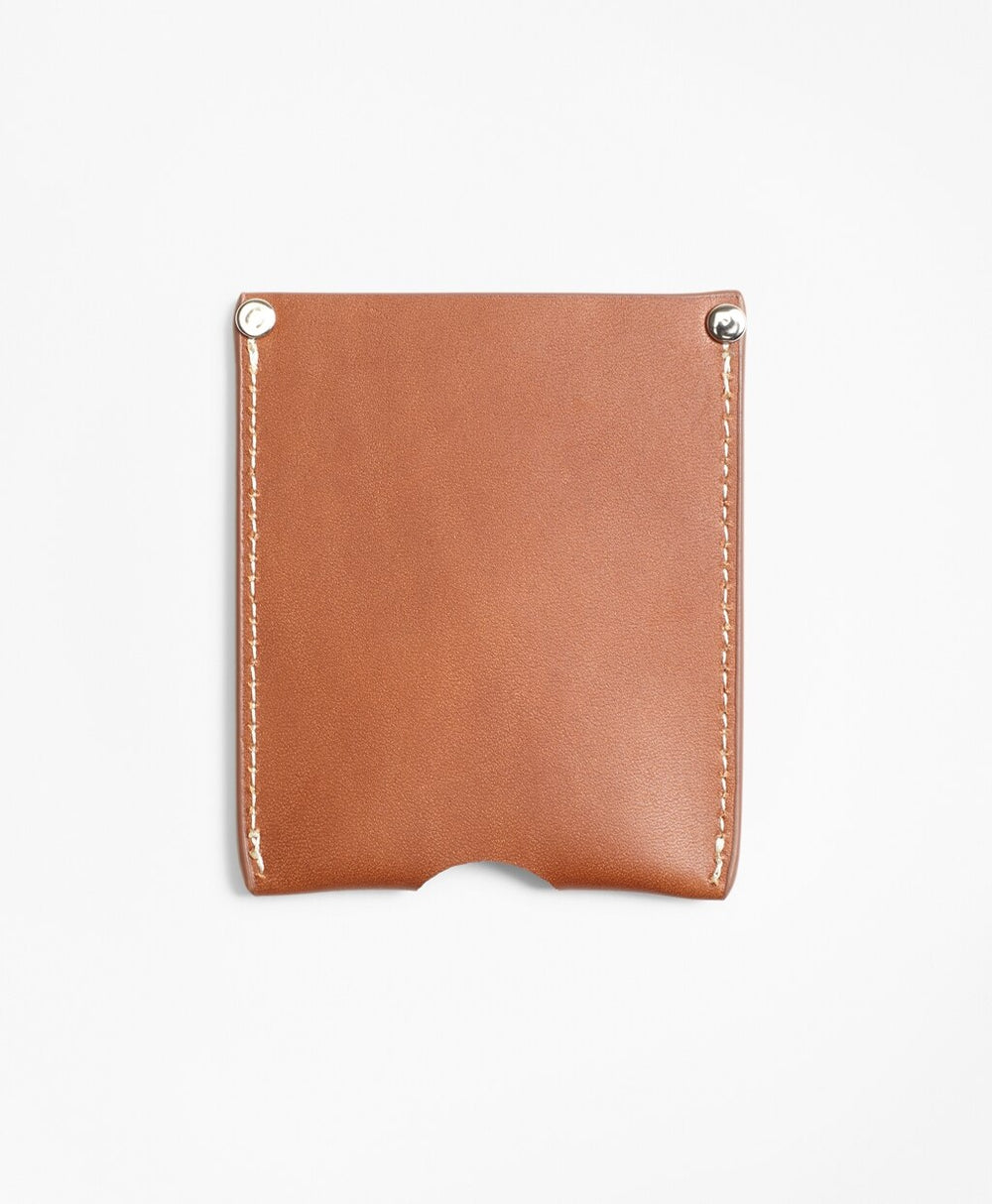 Cognac Leather Card Case