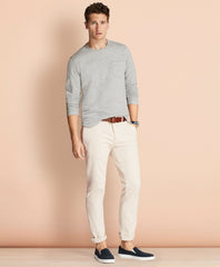 Slim-Fit Garment-Dyed Stretch Chinos