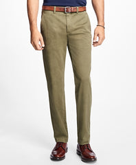 Garment-Dyed Stretch Chinos
