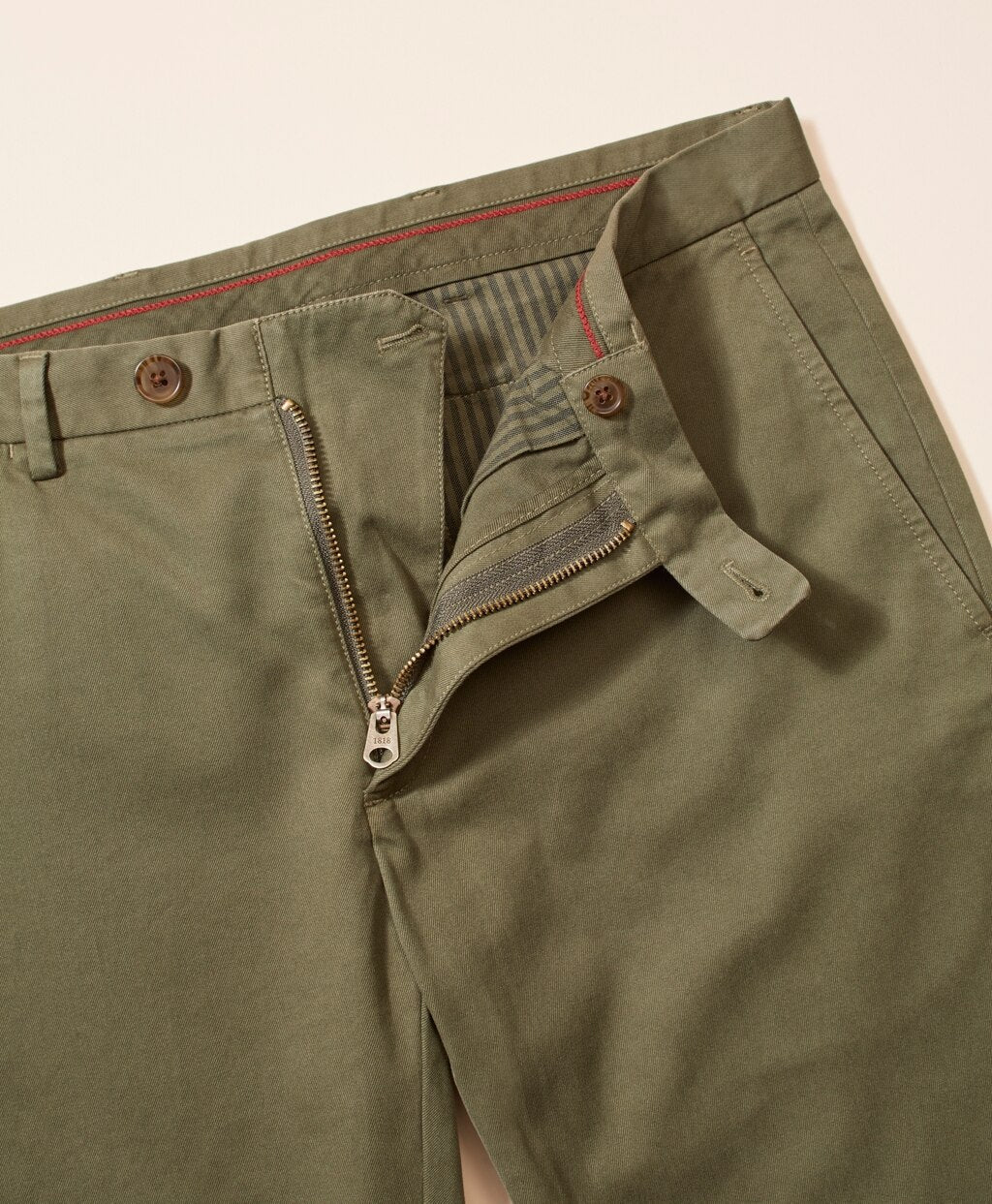 Slim-Fit Garment-Dyed Stretch Chinos