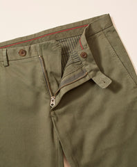 Slim-Fit Garment-Dyed Stretch Chinos