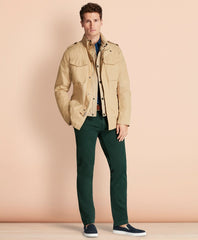 Garment-Dyed Stretch Chinos