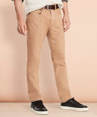 Five-Pocket Garment-Dyed Jeans