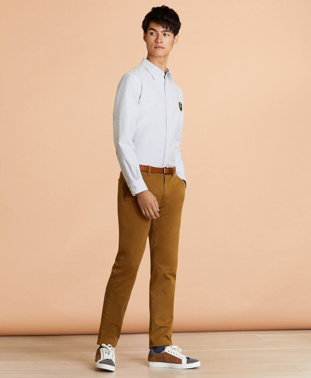 Limited-Edition Red Fleece Chinos