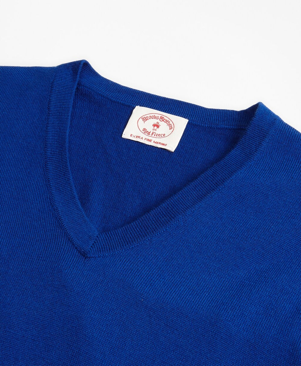 Merino Wool V-Neck Sweater