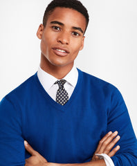 Merino Wool V-Neck Sweater