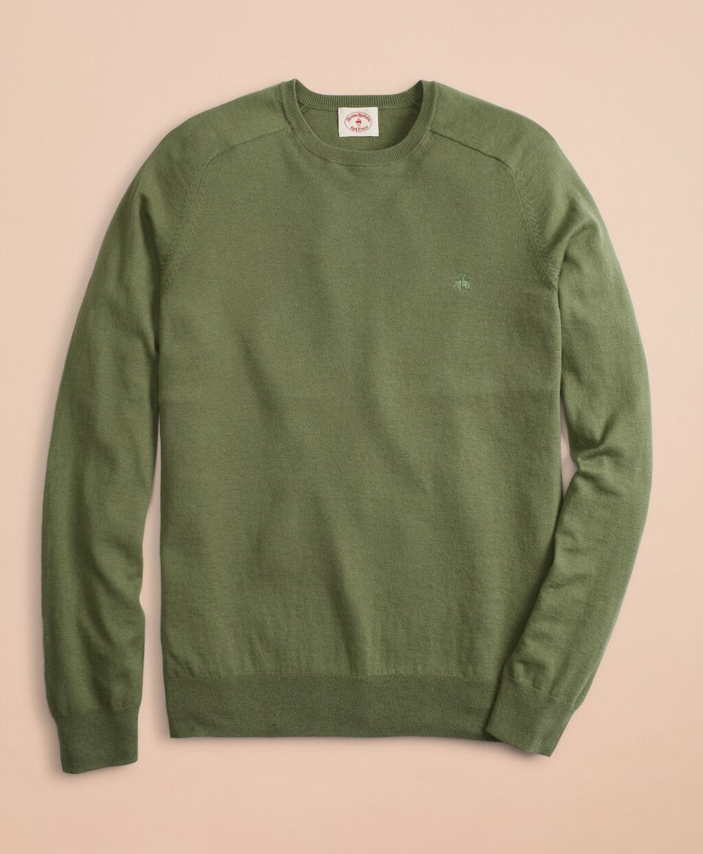 Cotton-Cashmere Crewneck Sweater