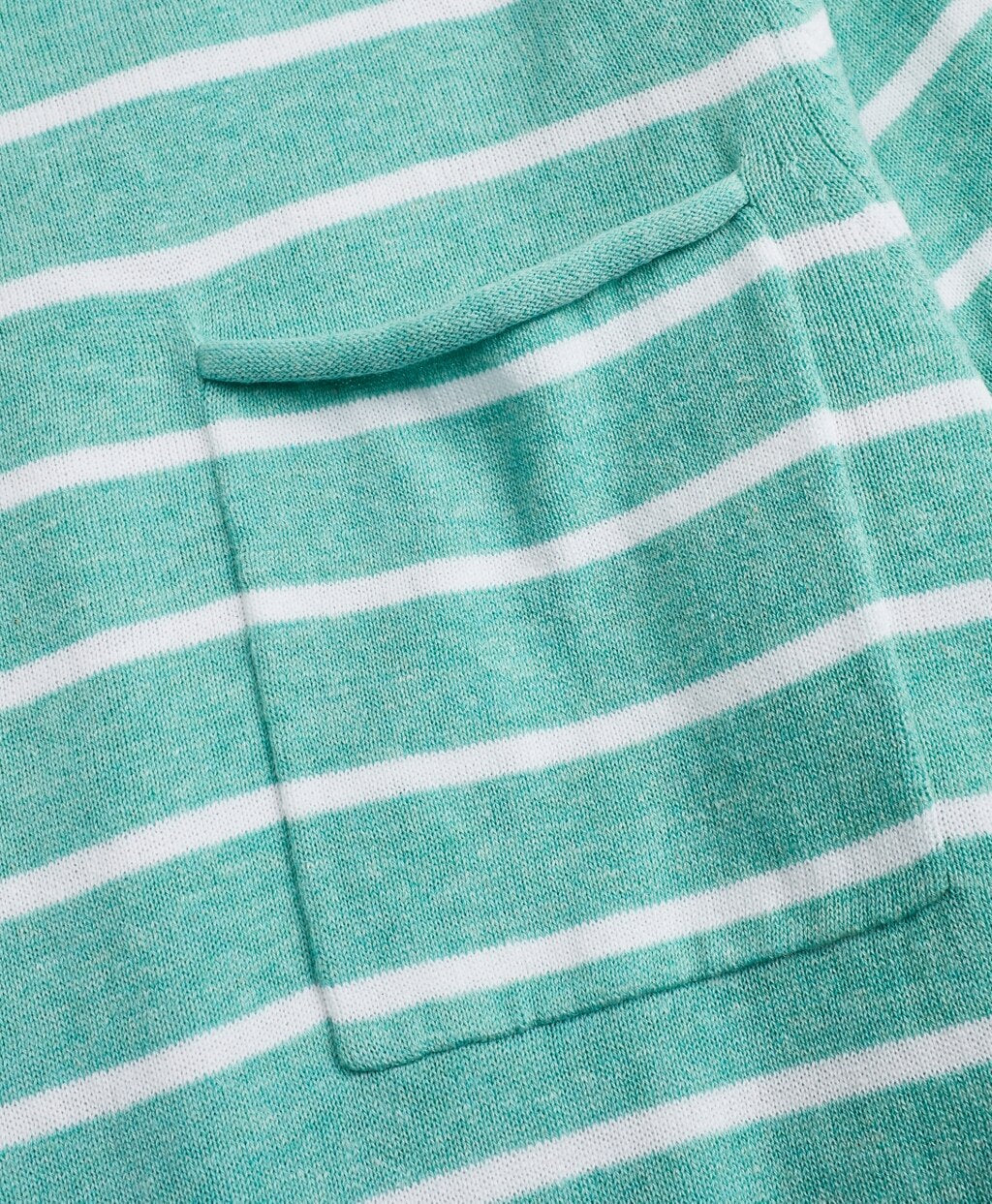 Striped Cotton-Linen Crewneck Sweater