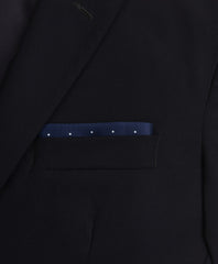 Silk-Blend Polka-Dot Pocket Square