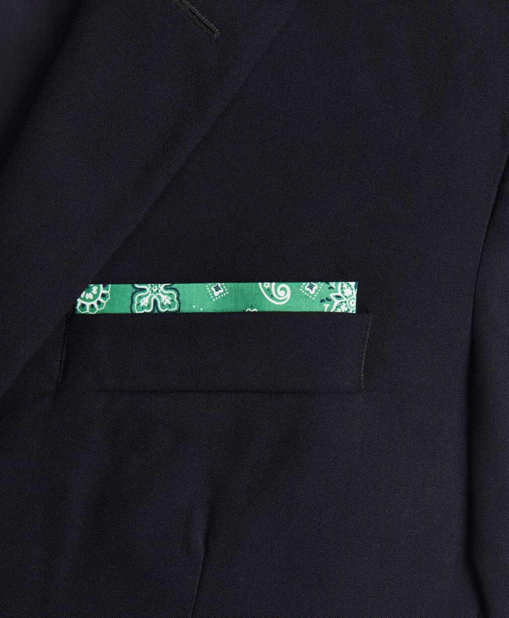 Paisley Cotton Pocket Square