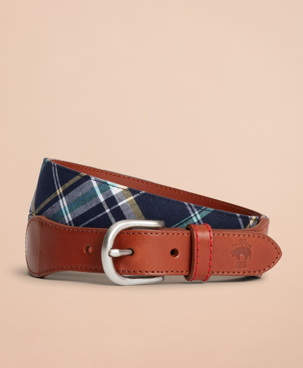 Madras Leather Belt