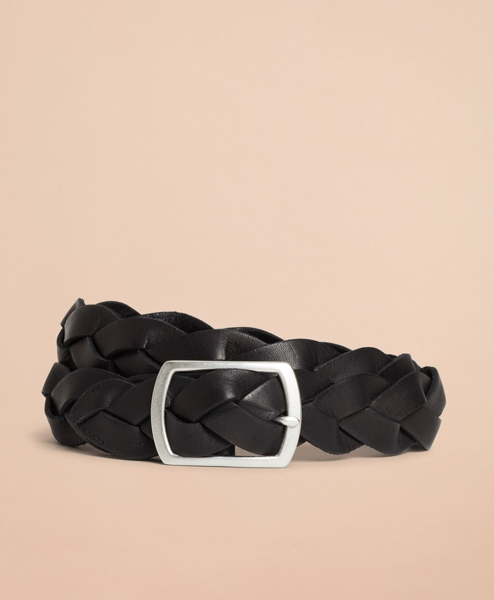 Braided Leather Belt