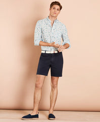 Garment-Dyed Stretch Chino 7" Shorts