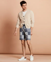 Cotton Patchwork Shorts