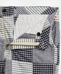 Cotton Patchwork Shorts