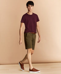 Garment-Dyed 9" Stretch Chino Shorts