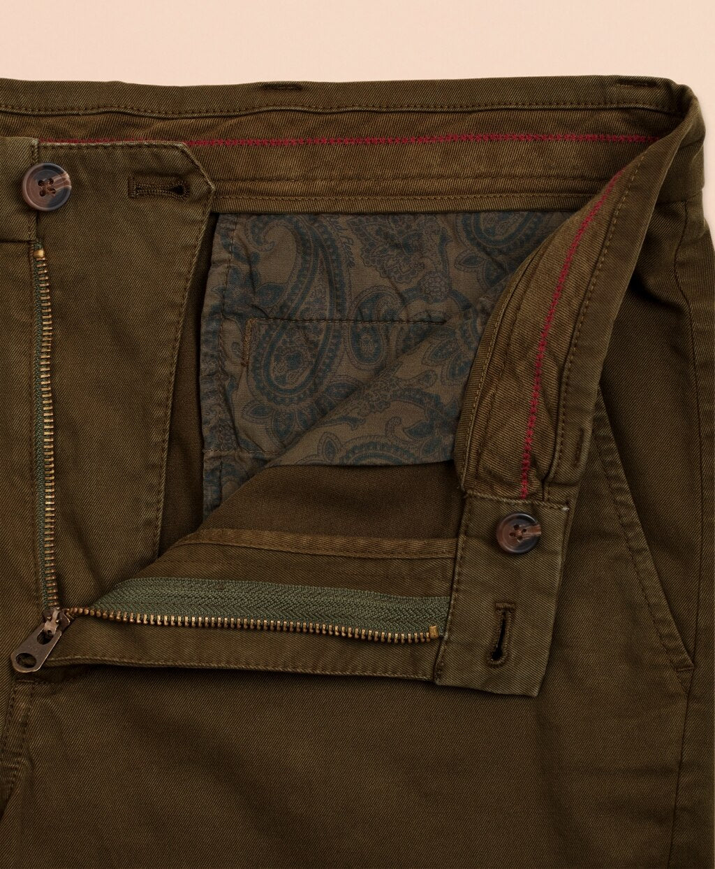 Garment-Dyed 9" Stretch Chino Shorts