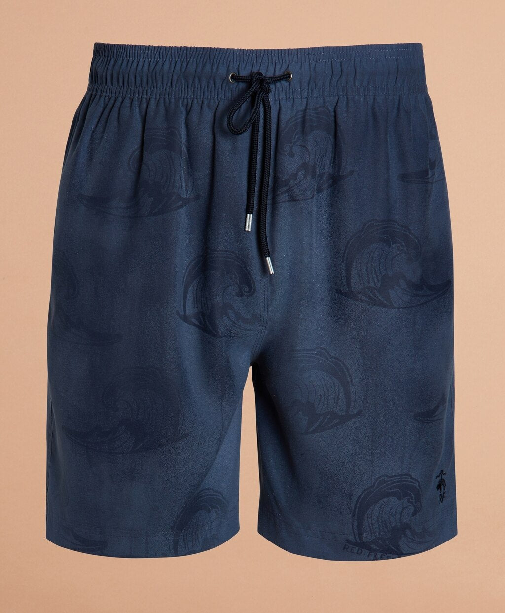Magic Wave Print 6" Swim Trunks