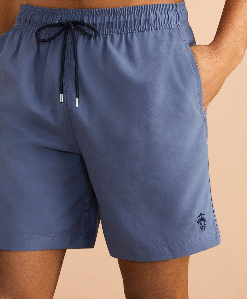 Magic Wave Print 6" Swim Trunks