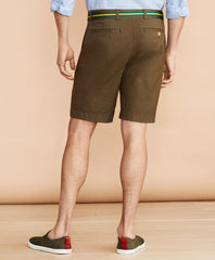 Cotton-Linen 9" Chino Shorts