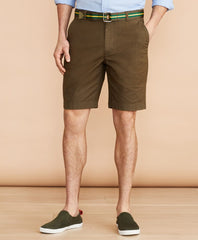 Cotton-Linen 9" Chino Shorts