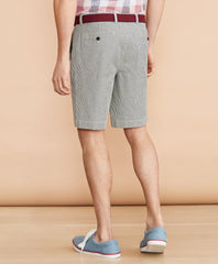 Striped Indigo Chino Shorts