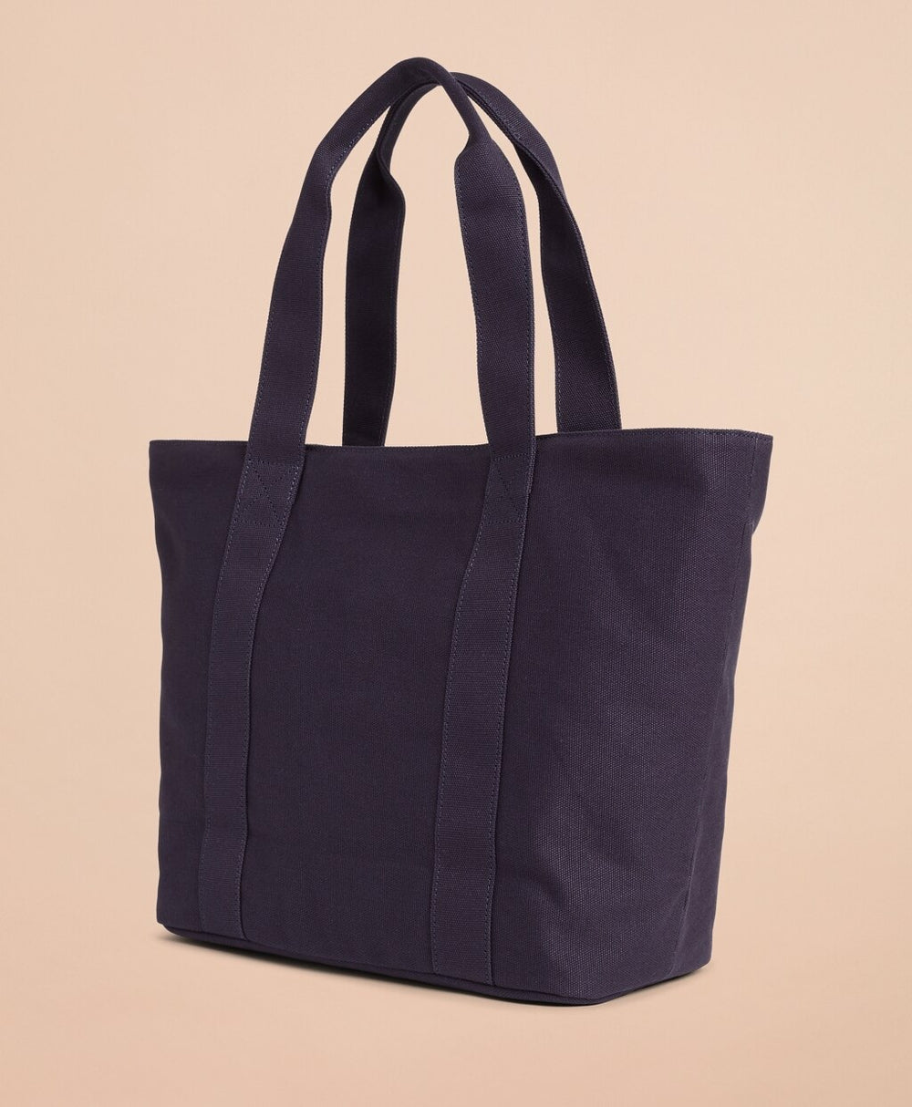 Red Fleece NYC Canvas Tote Bag