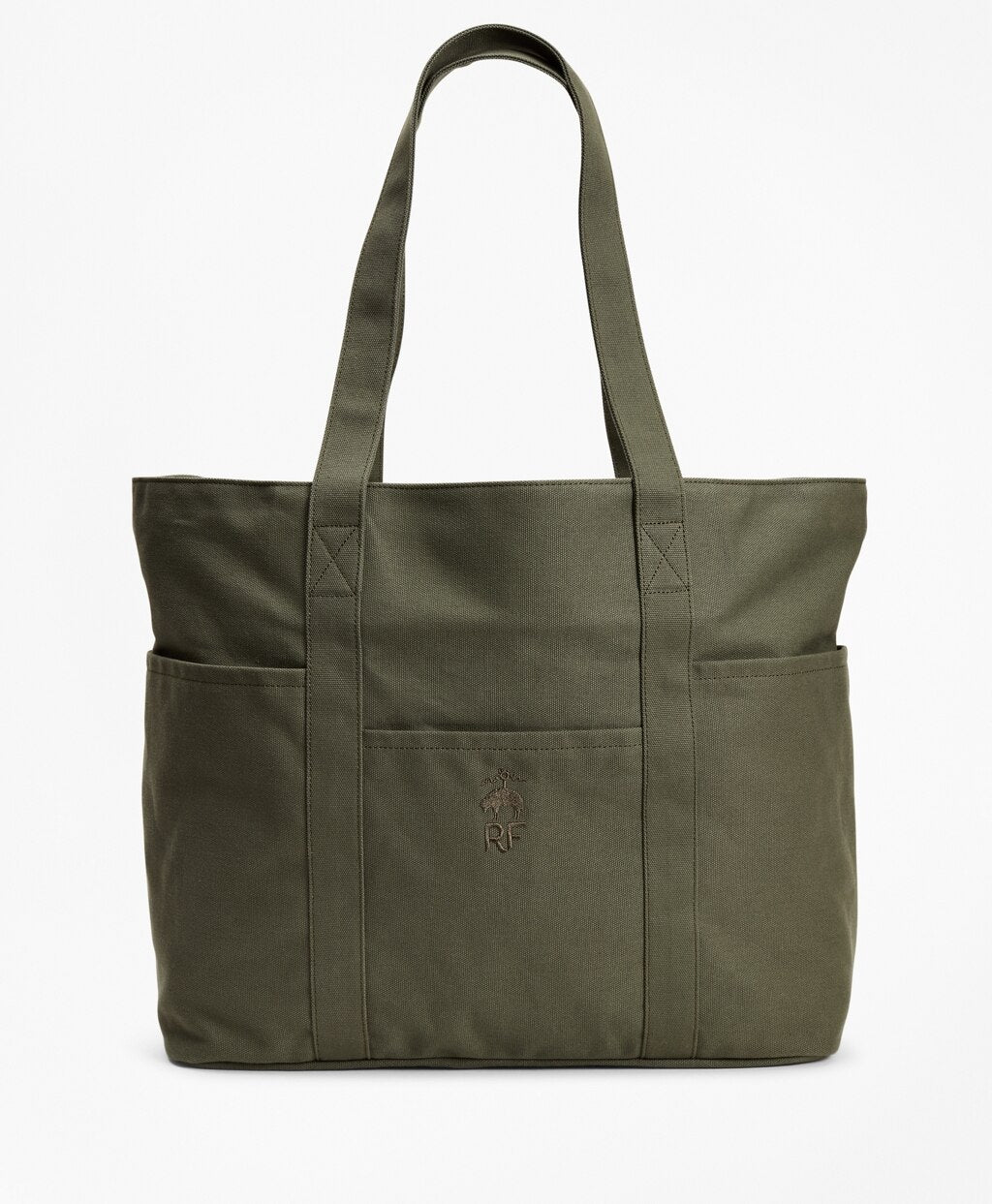 Red Fleece Canvas Tote Bag