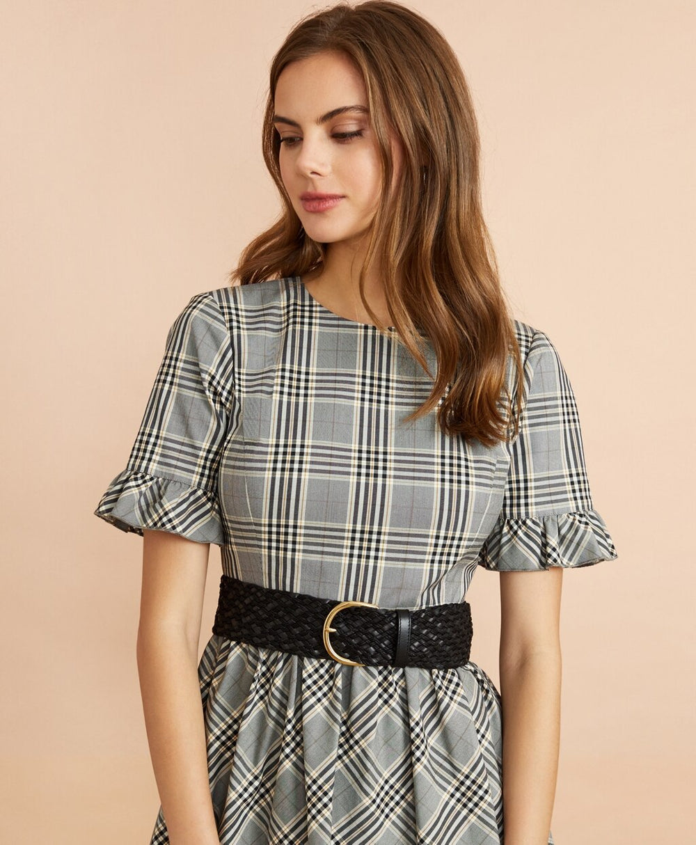 Wide Woven Belt